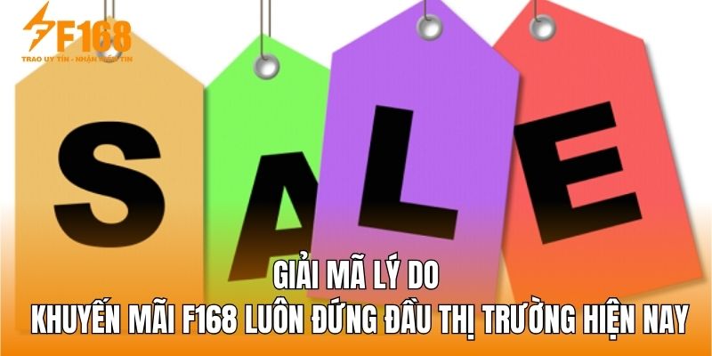Thành viên nhận thưởng từ chương trình khuyến mãi F168